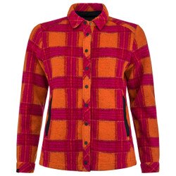 Head Rebels Shirt Women's in Fire Orange and Fuschia